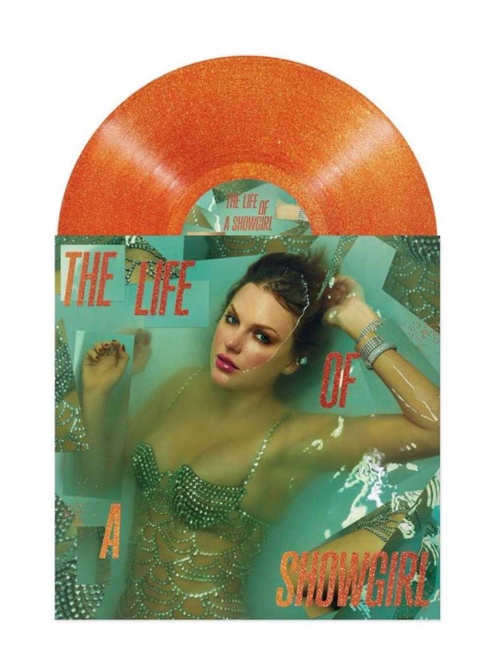 Vinyl Taylor Swift The Life of a Showgirl Sweat and Vanilla Perfume Portofino